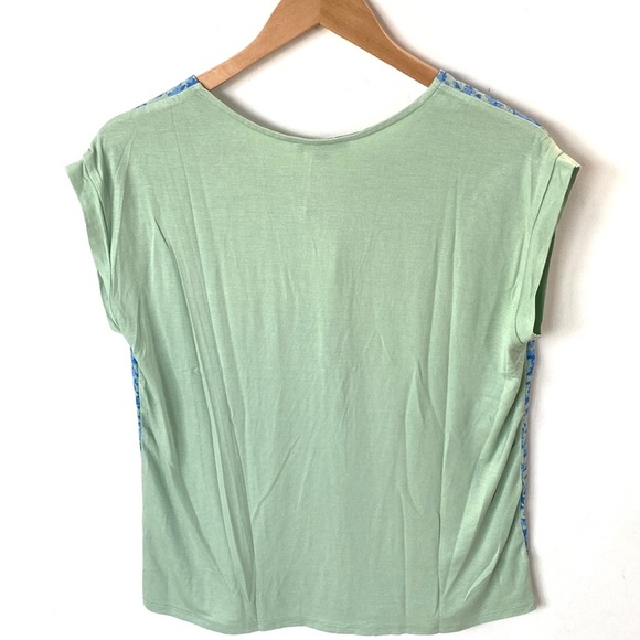 (A4c) Anthropologie Papermoon Mixed Media Sleeveless Top, Size Small, NWT - Picture 6 of 6